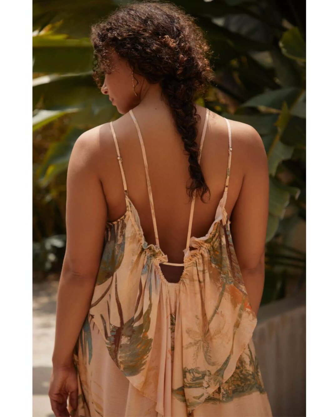 New! Tahnee Kelland for Anthropologie Strappy Midi Dress Women’s Size L
